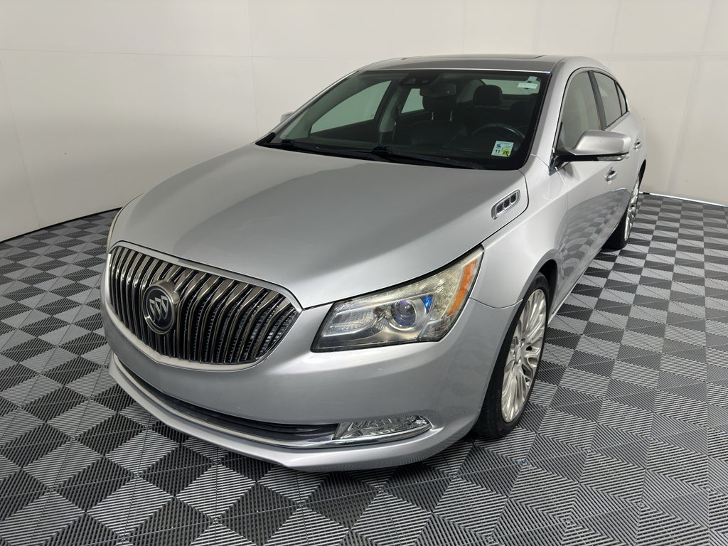2014 Buick LaCrosse Premium II in Quicksilver Metallic — front three-quarter view